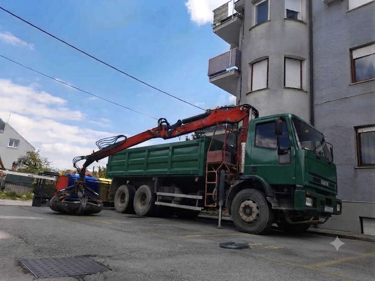 Odvoz šute Voltino naselje