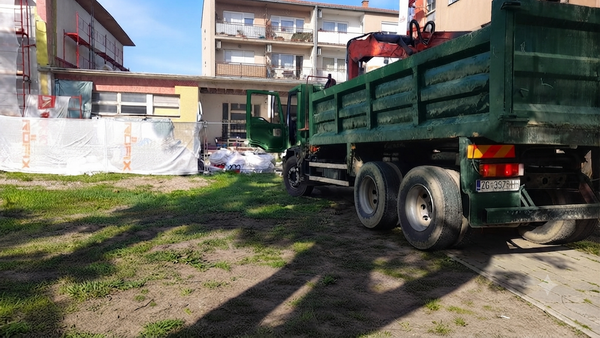 Odvoz miješanog otpada kamionom