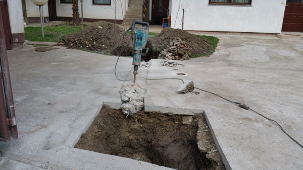 Iskop za kanalizaciju