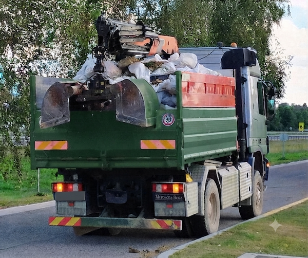 Odvoz 14 kubika šute Krapinske toplice