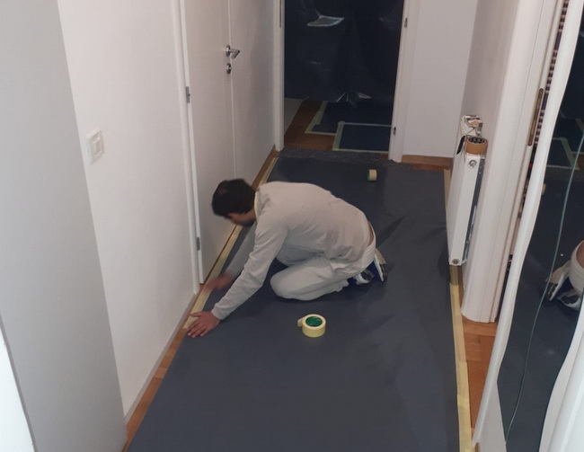 Zaštita okolnog prostora prije rušenja