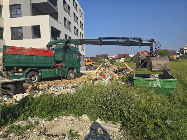 Dostava kontejnera na gradilište Zaprešić