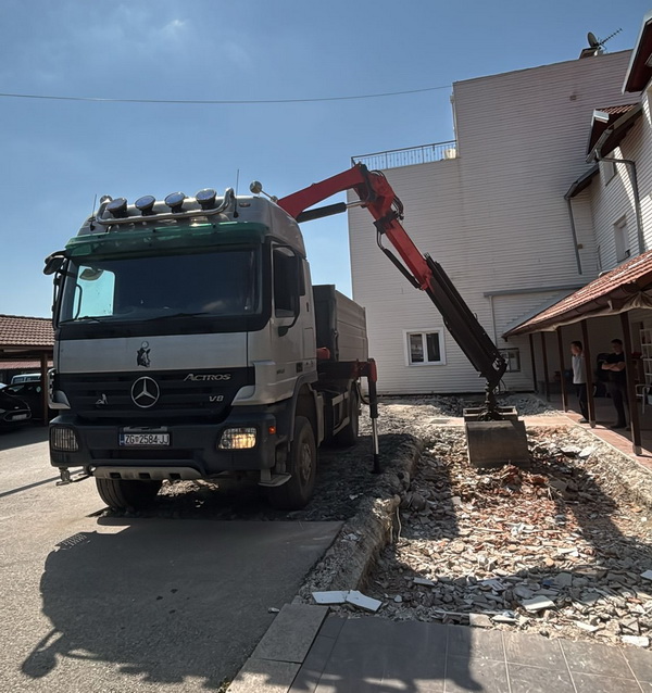 Odvoz šute grajferom kamionom Zagreb