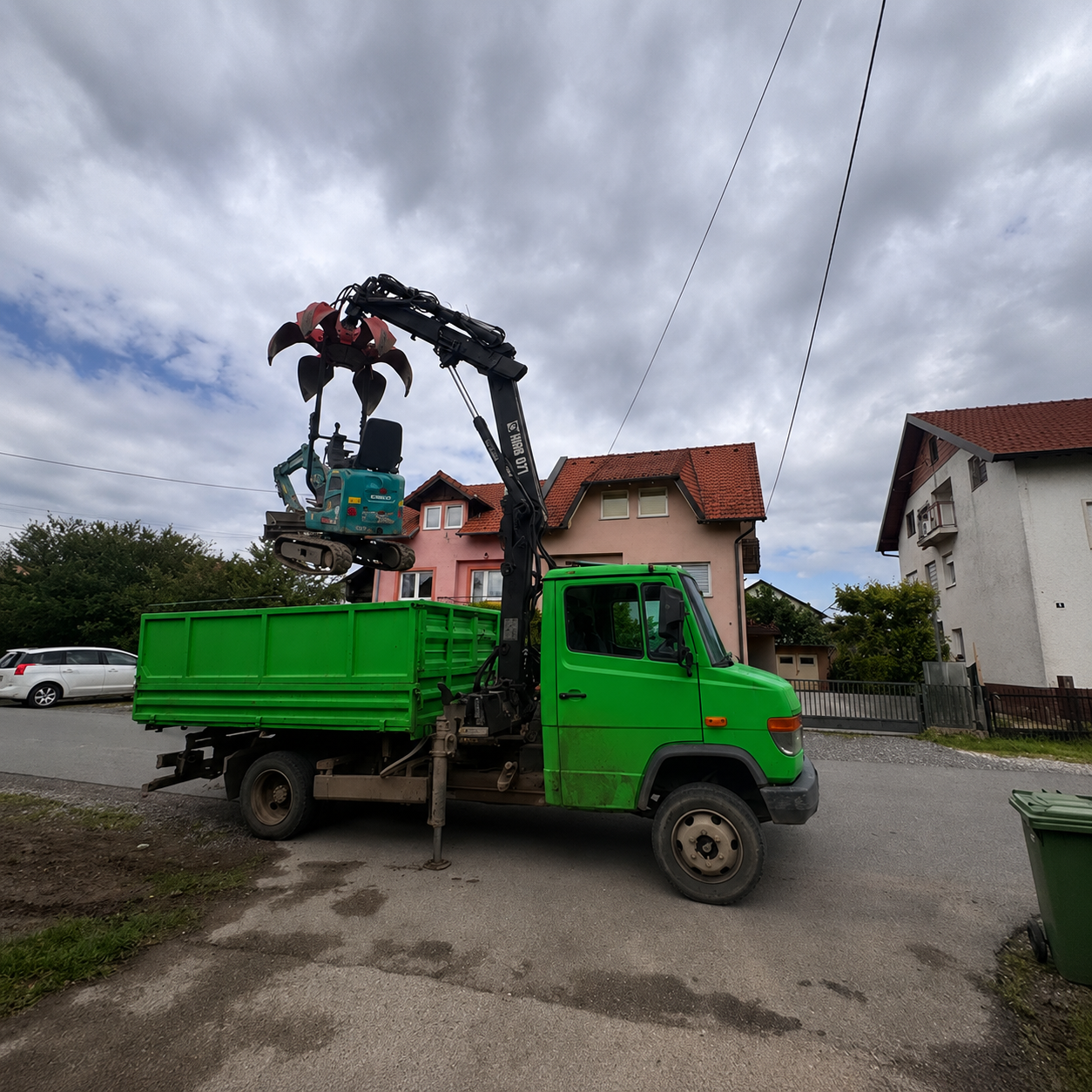 Dostava mini bagera Velika Mlaka
