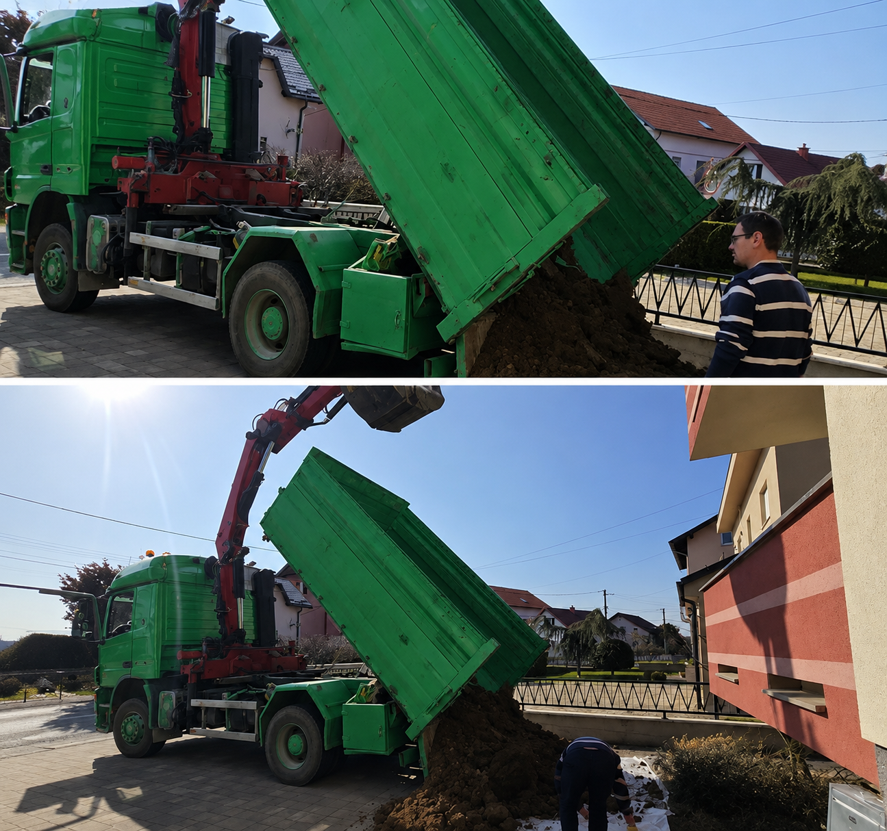 Dovoz zemlje za vrt Bukovac
