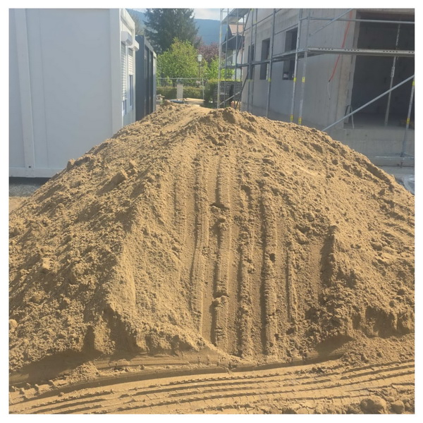 Dovoz pijeska za oko cijevi