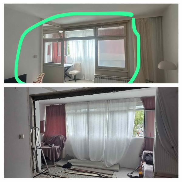 Skidanje stolarije Jarun