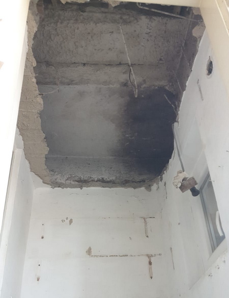 Rušenje betonske deke od 8cm